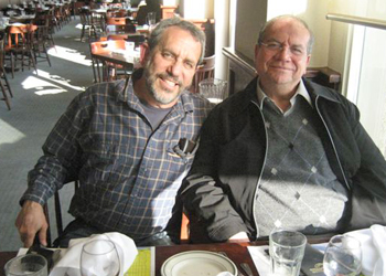 Mark Schoem and Fr. Jose Luis Cuevas